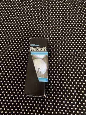 Wilson ProStaff White Golf Balls (3 Pack)